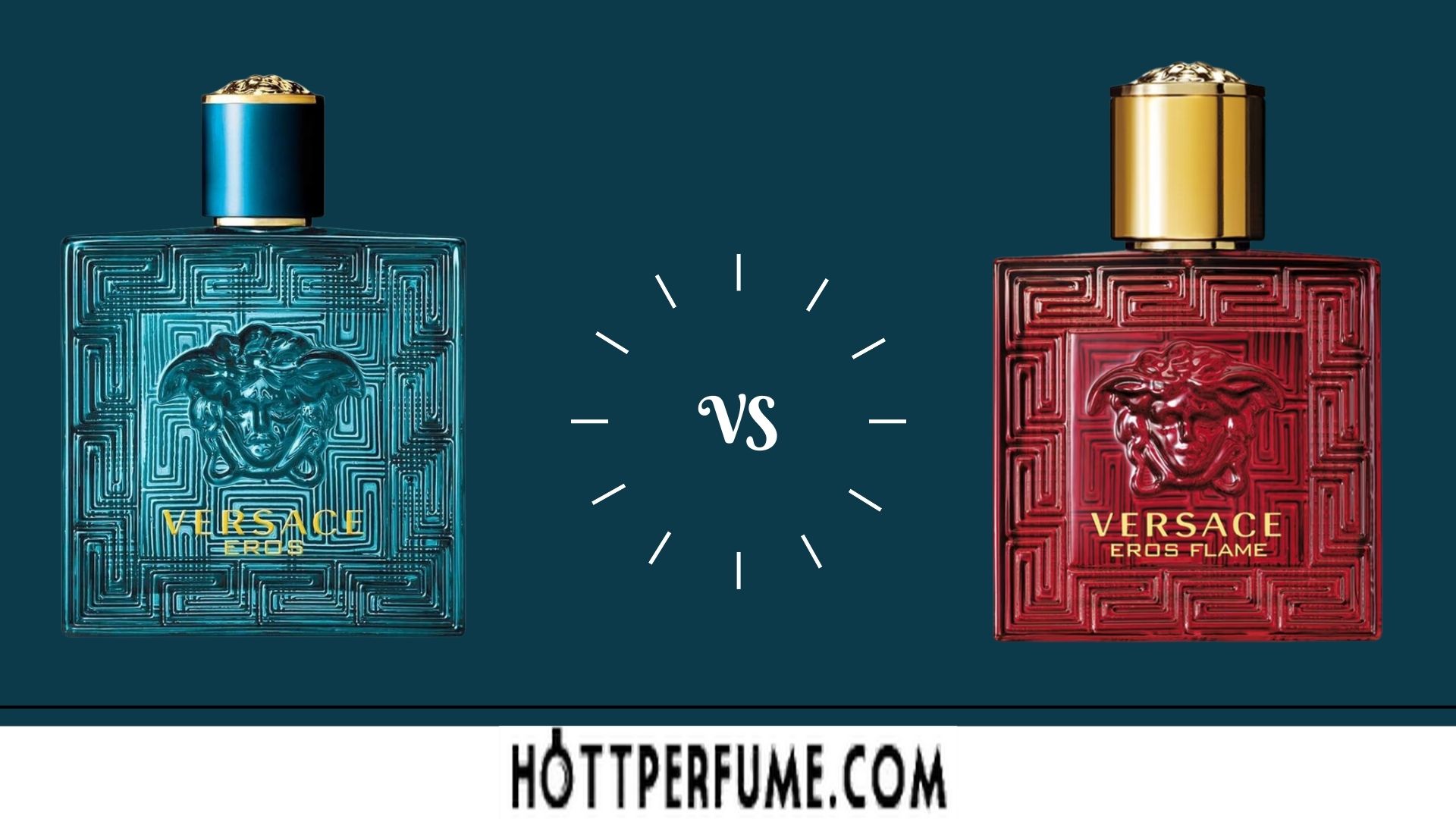 Versace Cologne Eros vs Flame - HottPerfume.com