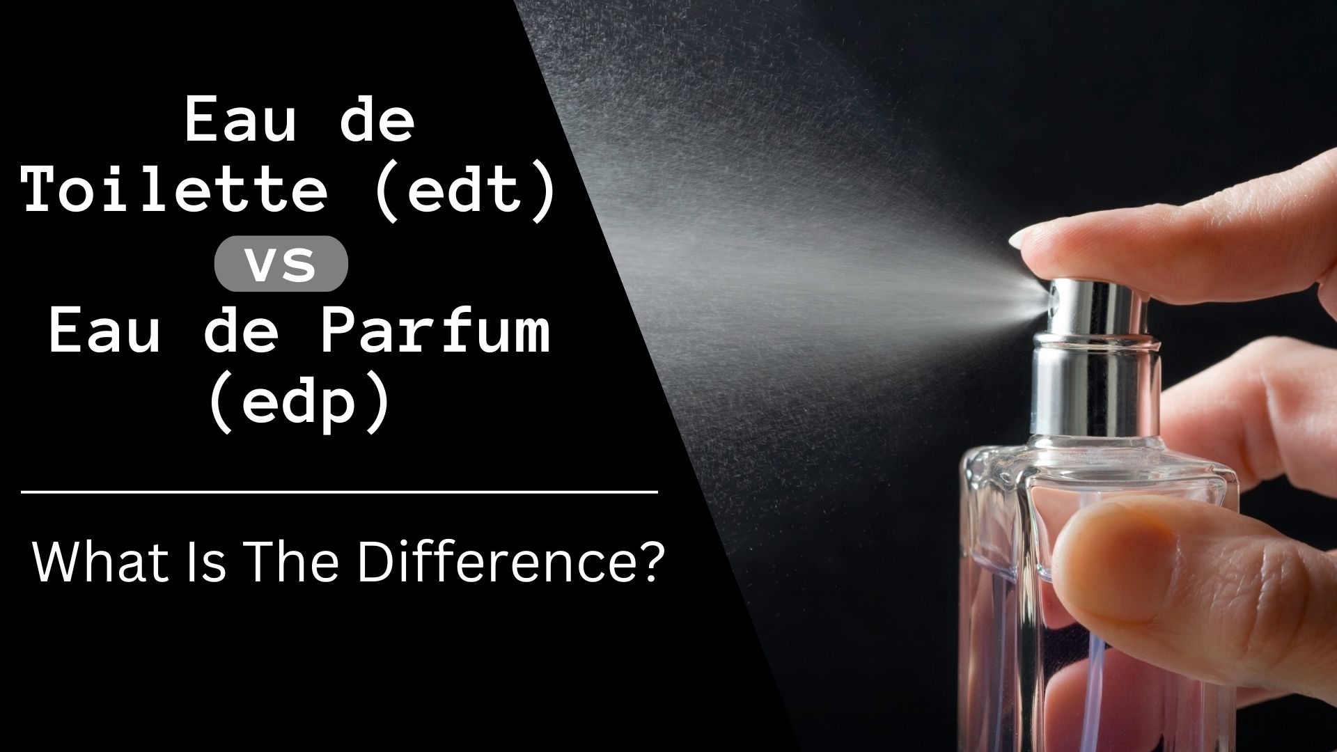 Eau de Toilette (edt) vs Eau de Parfum (edp) - HottPerfume.com