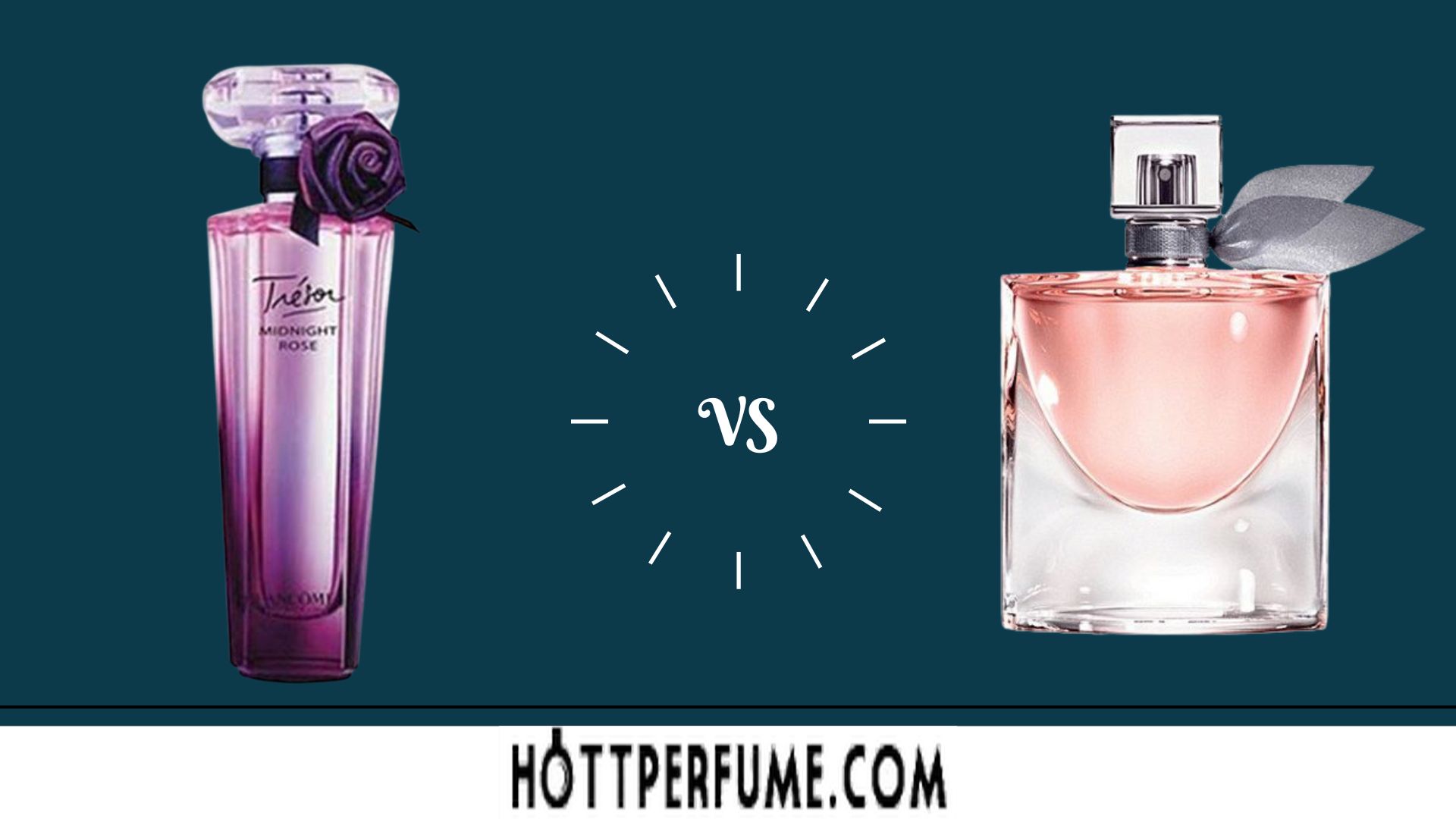 Comparing Lancome's Tresor Midnight Rose & La Vie Est Belle Perfumes! 